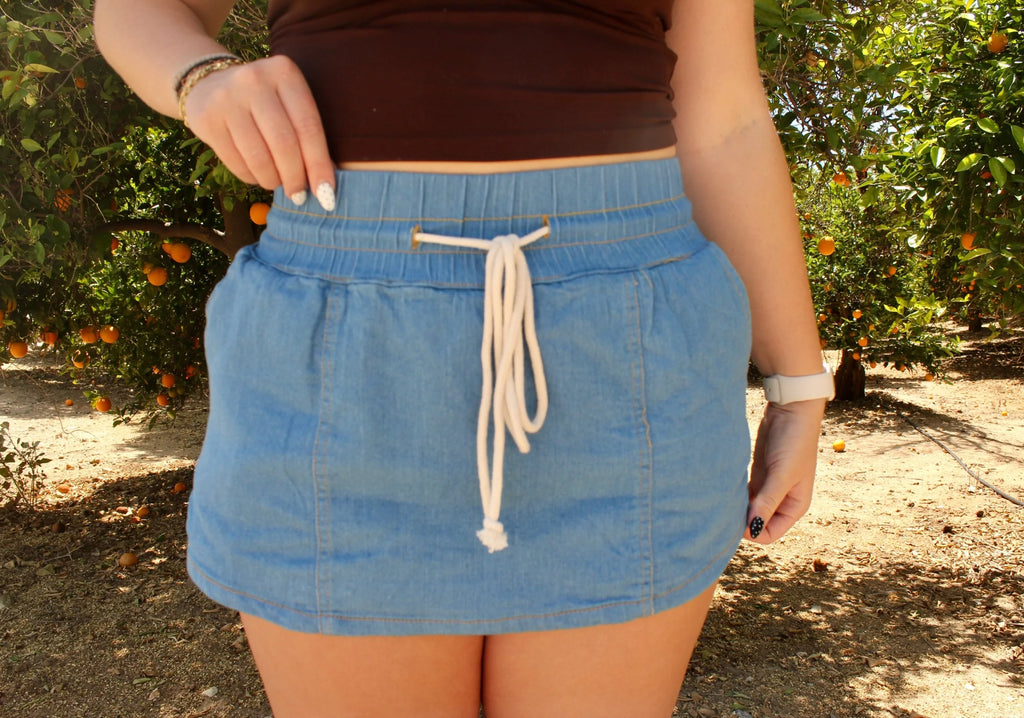 Denim Daze Skort