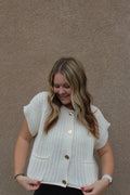 Chunky Knit Sweater Vest