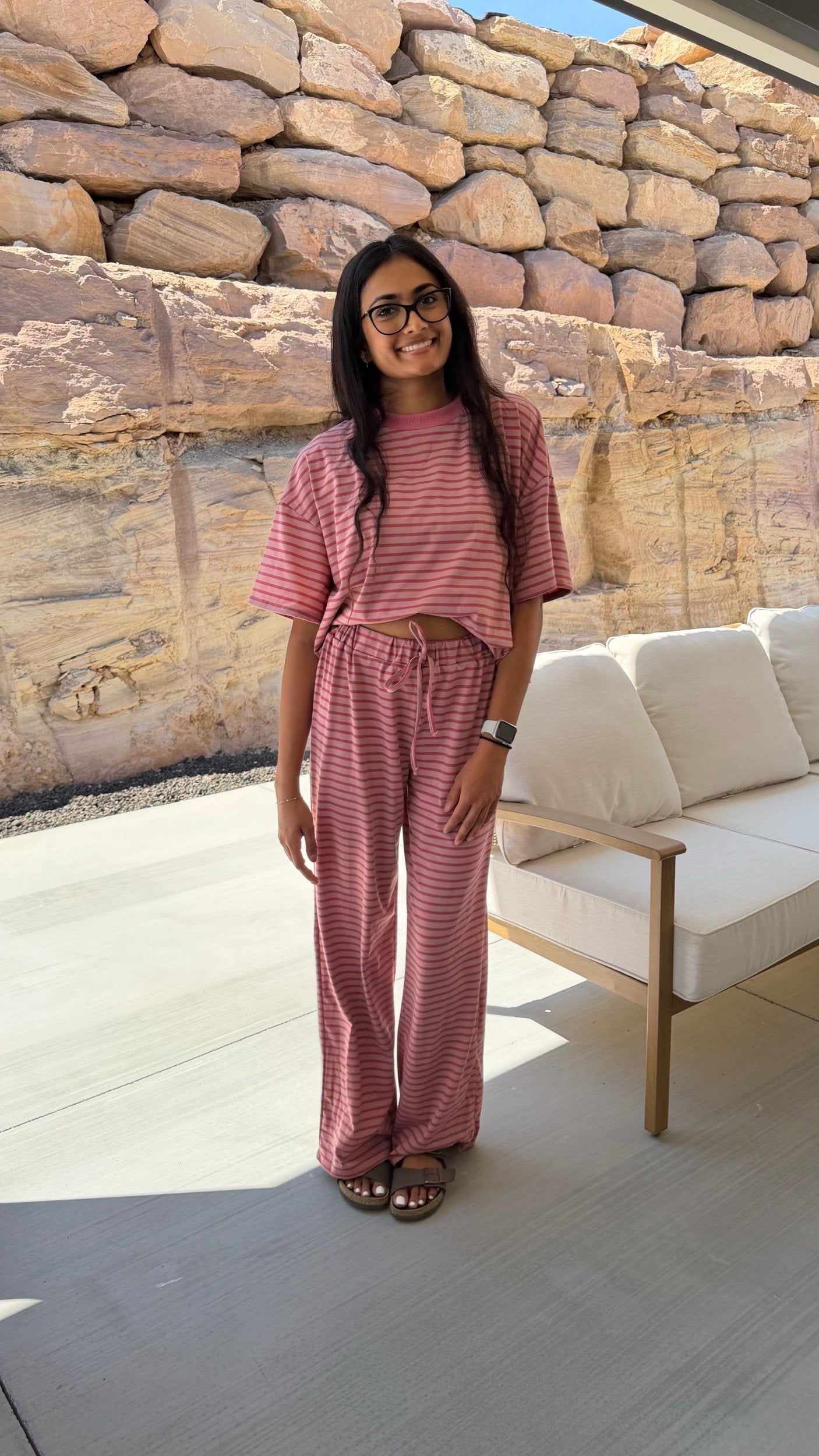 Strawberry Stripe Set