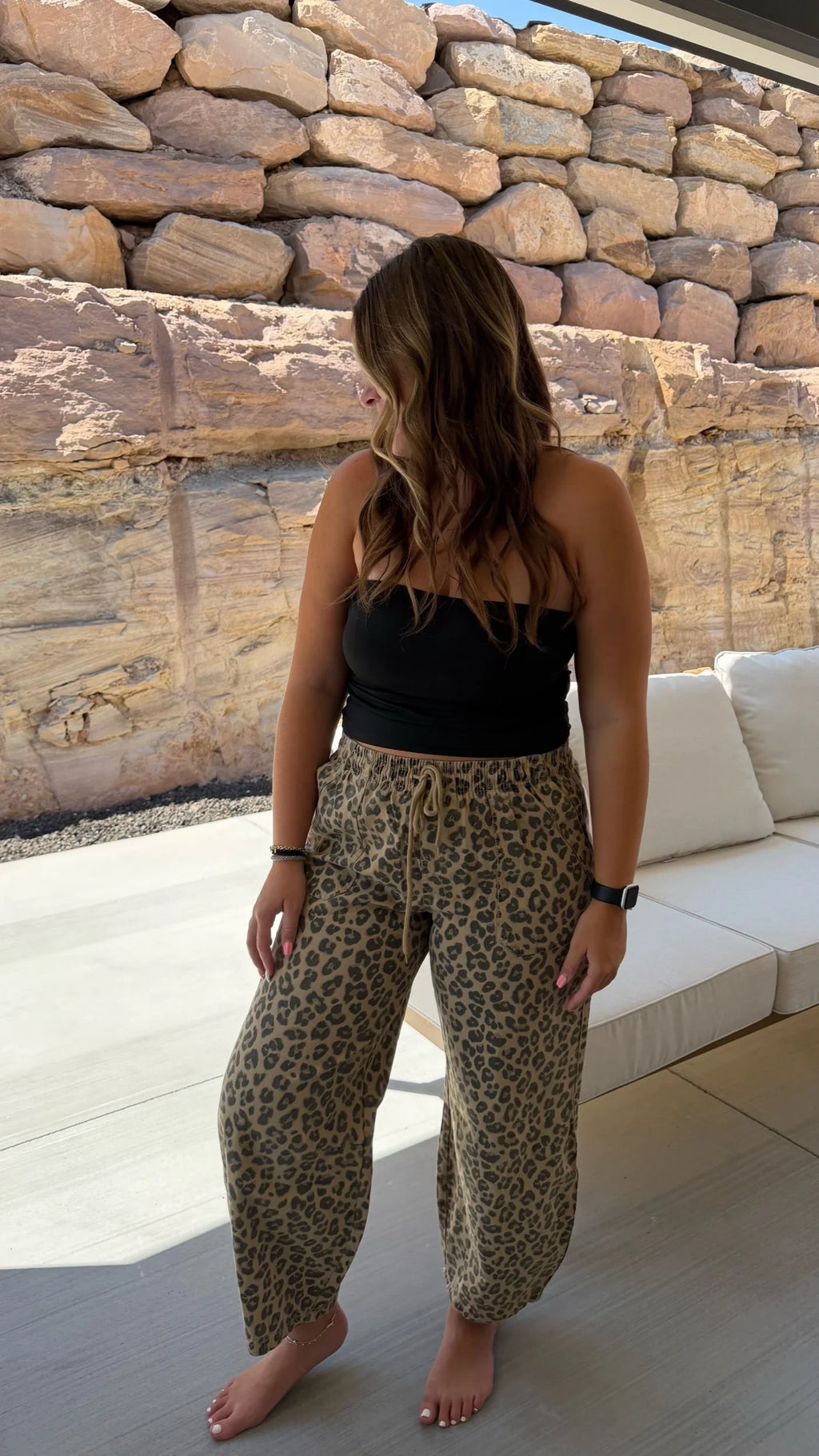 Rodeo Run Barrel Drawstring Pants