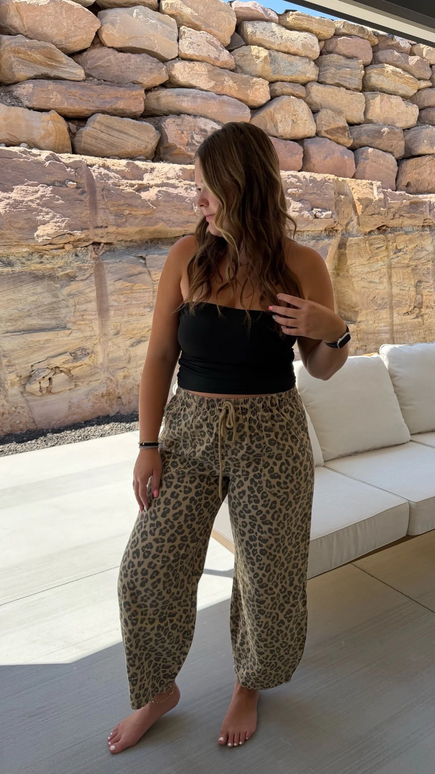 Rodeo Run Barrel Drawstring Pants