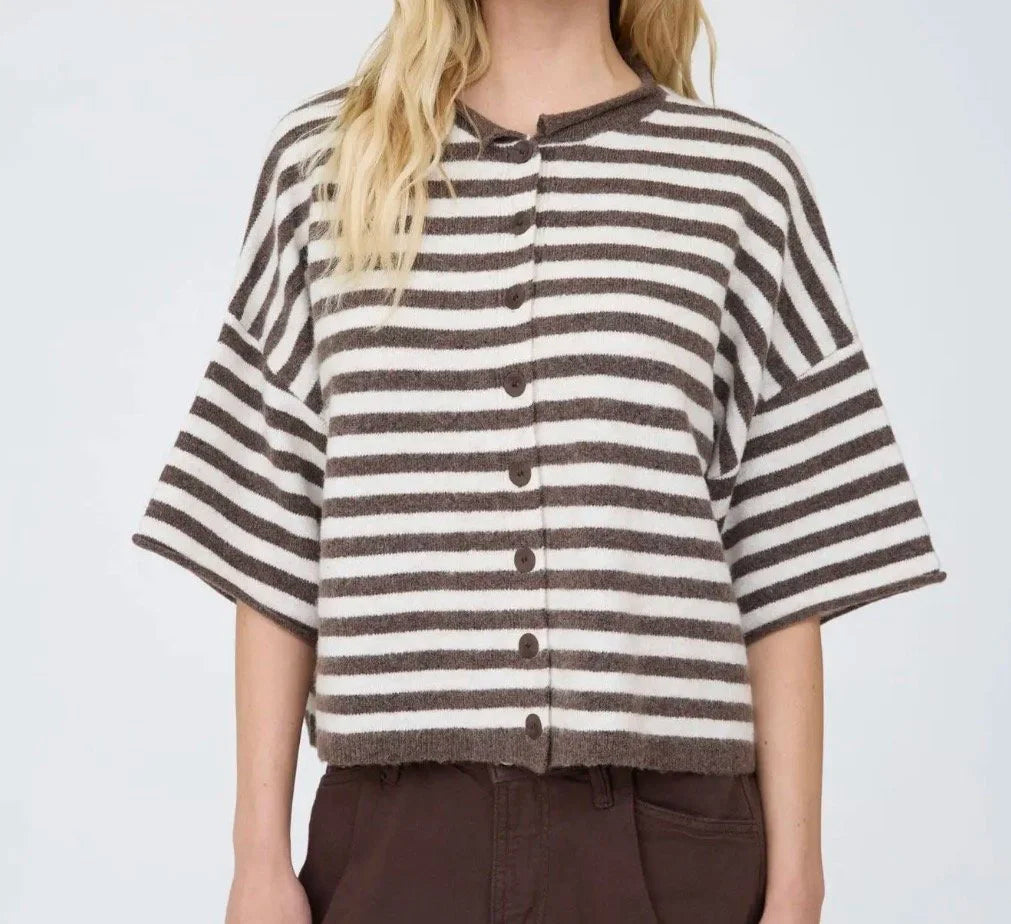 Bruce Striped Cardigan
