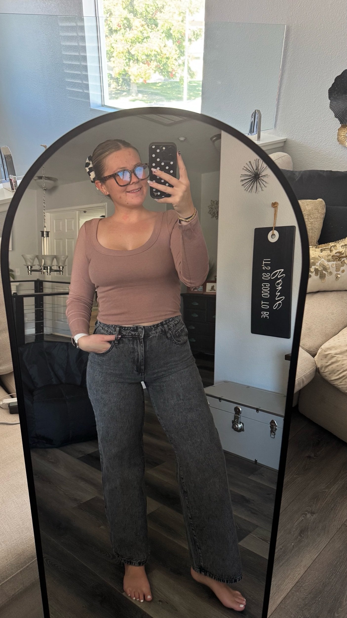 Sunday Scoop Neck Long Sleeve