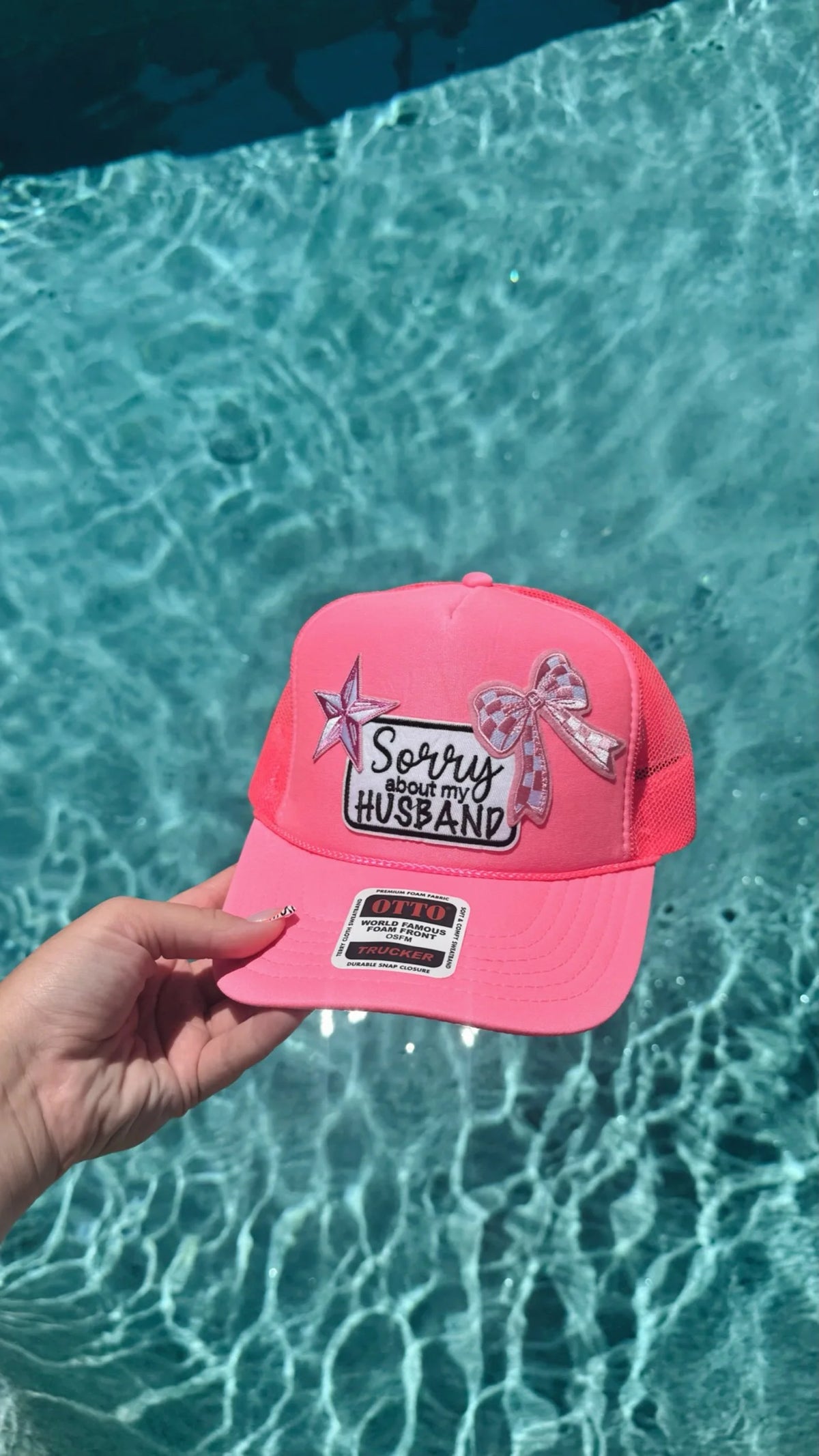 Husband Neon Trucker Hat