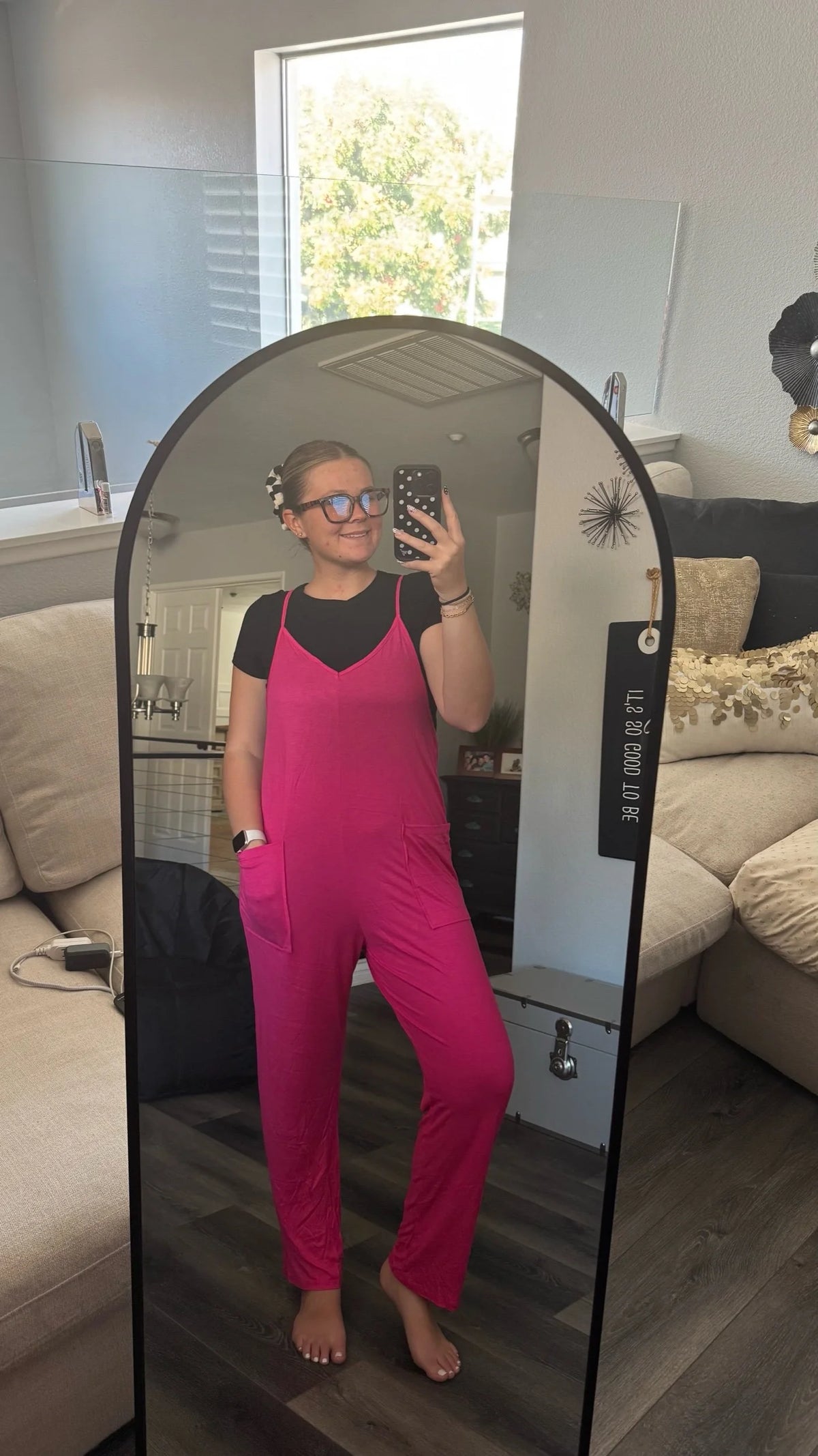 Pretty In Pink Jumpsuit