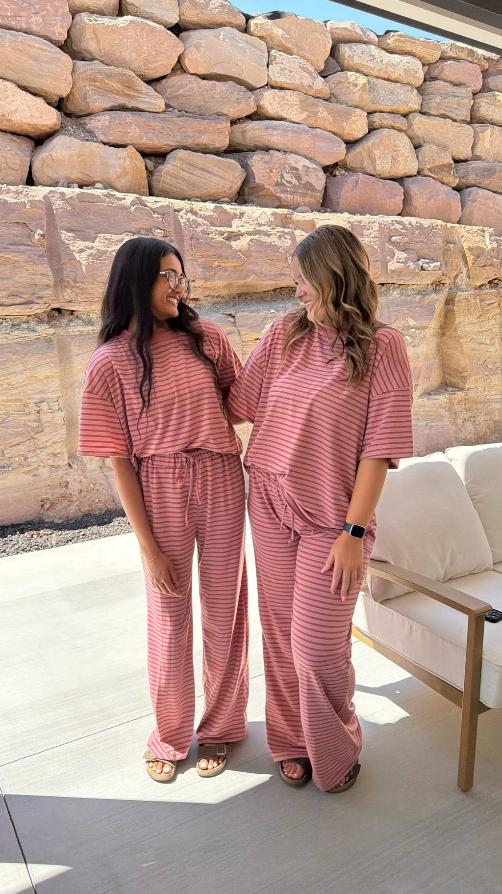Strawberry Stripe Set