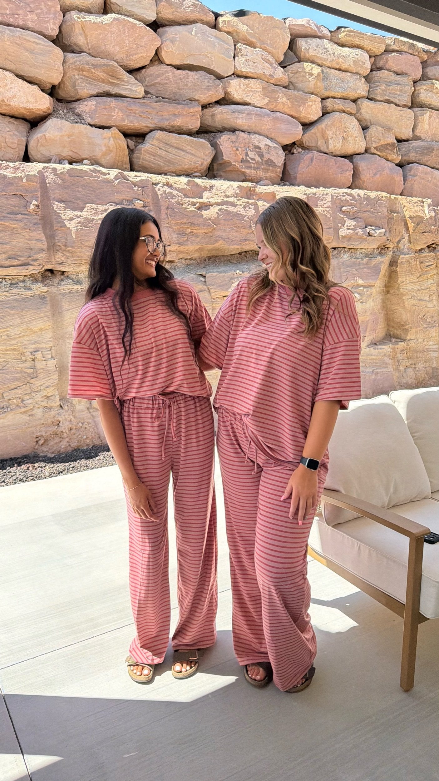 Strawberry Stripe Set